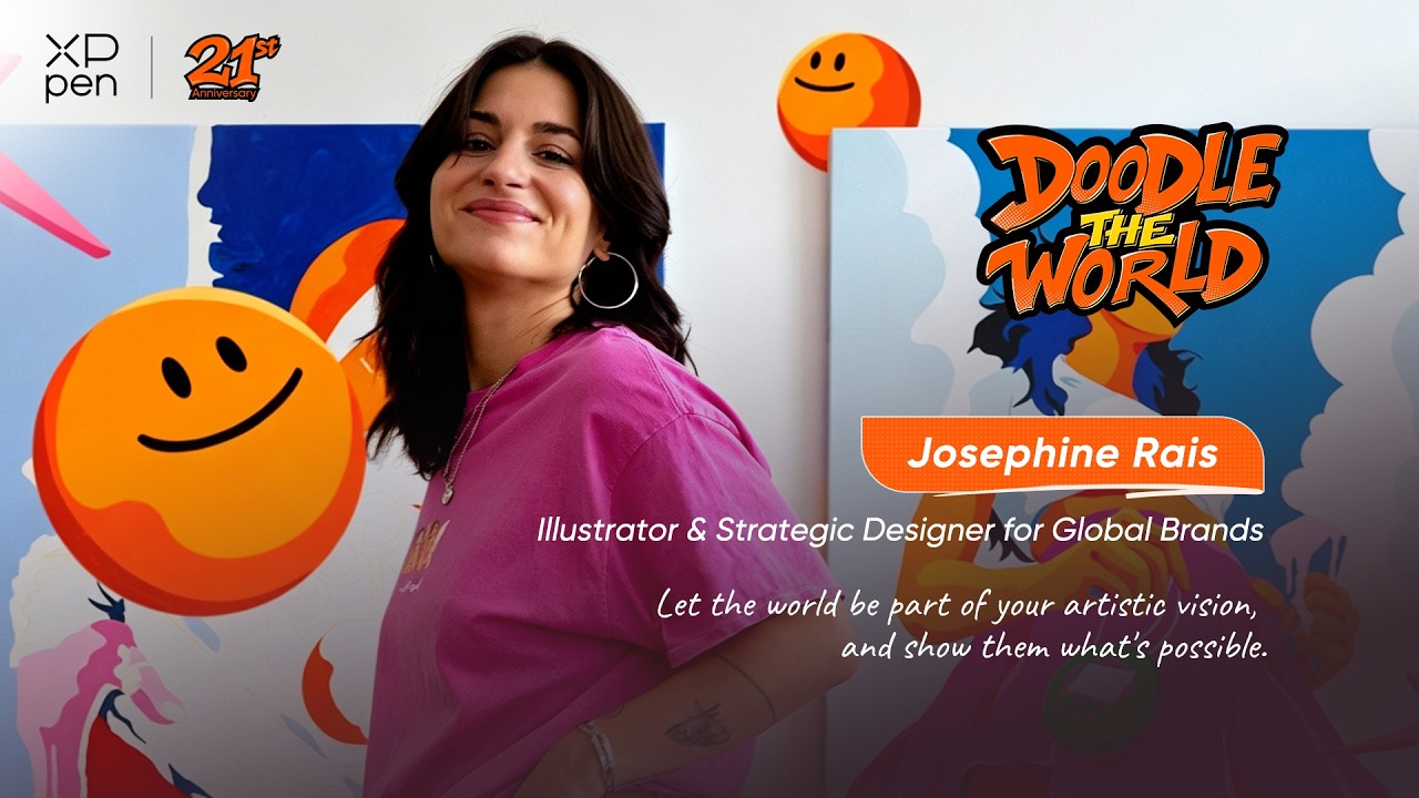XPPen 21st &times; Josephine Rais | Think Outside the Box & Expand Your Artistic Vision - YouTube