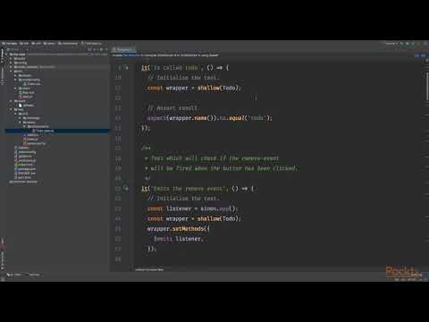 Vue js 2 Recipes Unit Testing a Vue Component | packtpub com