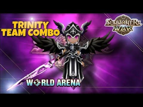Trinity+Oliver/Lucifer Team Combo #summonerswar #summonerswarrta
