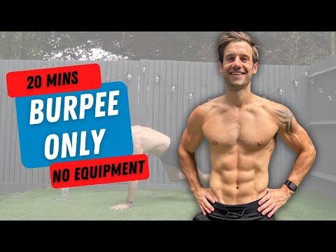 20 Minute FULL BODY BURPEE ONLY Workout!