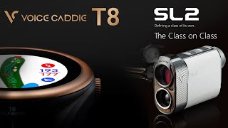 Voice Caddie T8 watch & SL2 Laser