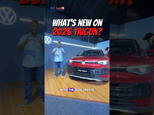 What's new on the 2026 Volkswagen Taigun?