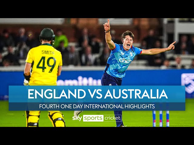 England thrash Australia to level series | England vs Australia | 4th ODI Highlights