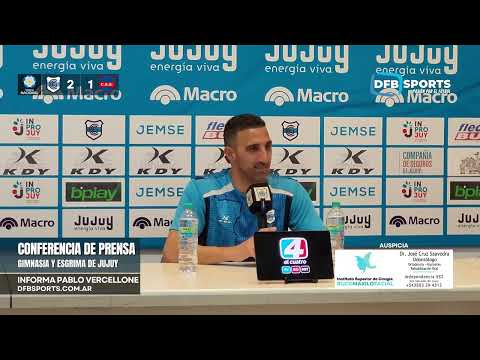Hernán Pellerano analizó el triunfo de Gimnasia de Jujuy ante Güemes | Conferencia de prensa