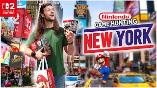 Nintendo Switch 2 GAME HUNTING in NEW YORK CITY!