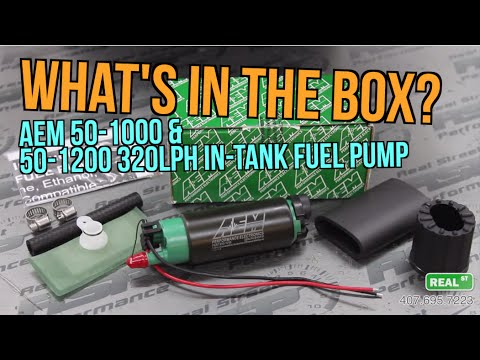 AEM 50-1000 & 50-1200 320lph In-Tank Fuel Pump - Real Street Performance