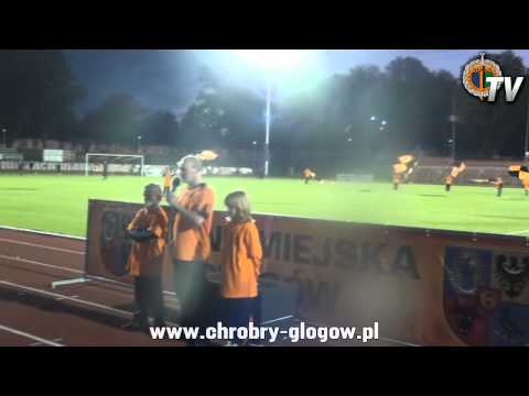 14.09.2012 inauguracja oświetlenia stadionu w Głogowie