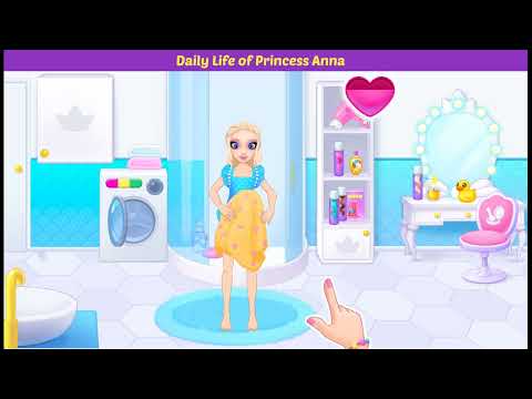 Princess girl paper House game