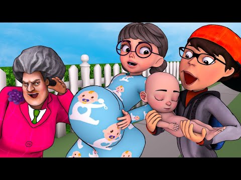 Scary Teacher 3D - Nick Love Tani - Nick and Tani have a Baby (Part 2) - Scary Teacher 3D Animation