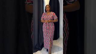 Kitenge Dress Style #zamakalefashion #latestafricaprint #africanfashion #fashion