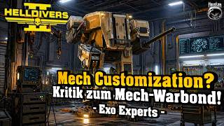 Wird es jemals eine Mech Customization geben? Kritik am Warbond "Exo Experts"! | Helldivers 2