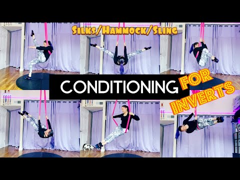 Conditioning for better Inverts | Aerial Silks | Aerial Hammock | Aerial Sling | with Natalie