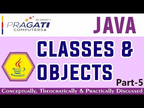 Java Classes Objects Conceptually Theory Explained Part 5