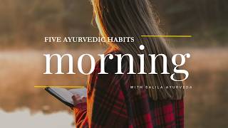 5 Ayurveda-Inspired Daily Habits for Skin/face Glow & Inner Calmness 🚨 Ayurvedic Morning Routine