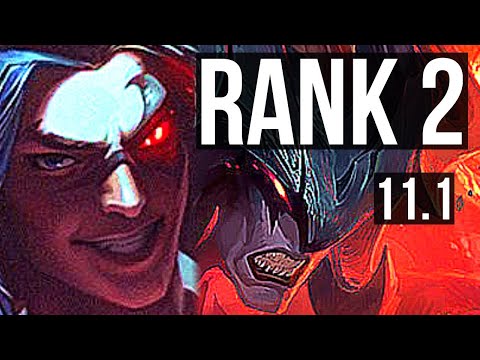 KAYN vs AATROX (JUNGLE) | Rank 2, Rank 1 Kayn, 4/2/11, 500+ games | BR Challenger | v11.1