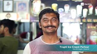 Abhilash Shah Actor | Customer Review | Trupti Ice Cream Parlour | MeriCity video