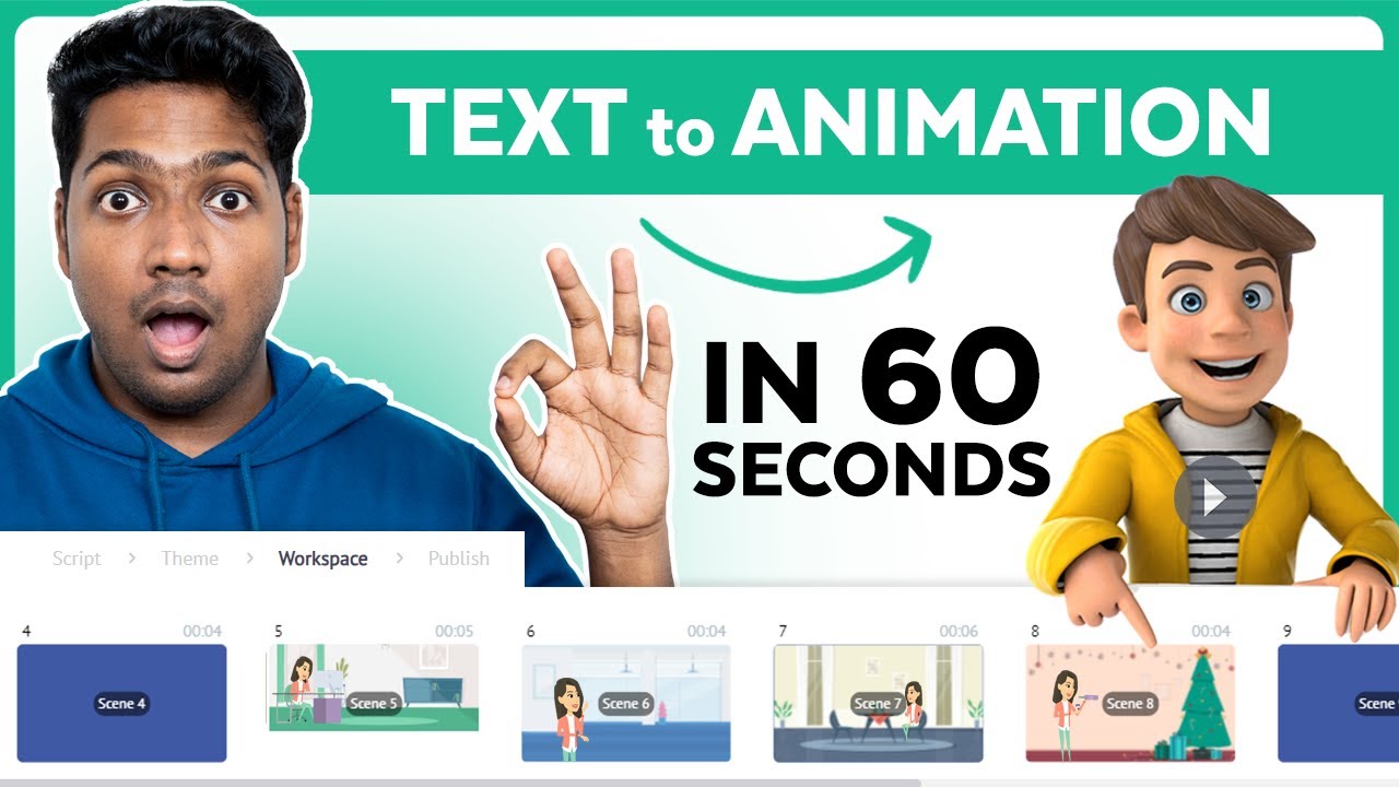 Text to Animation Video using AI Tools for FREE | 2024