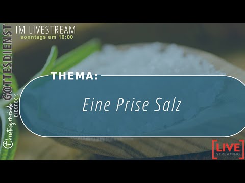 EINE PRISE SALZ I Christusgemeinde Diespeck