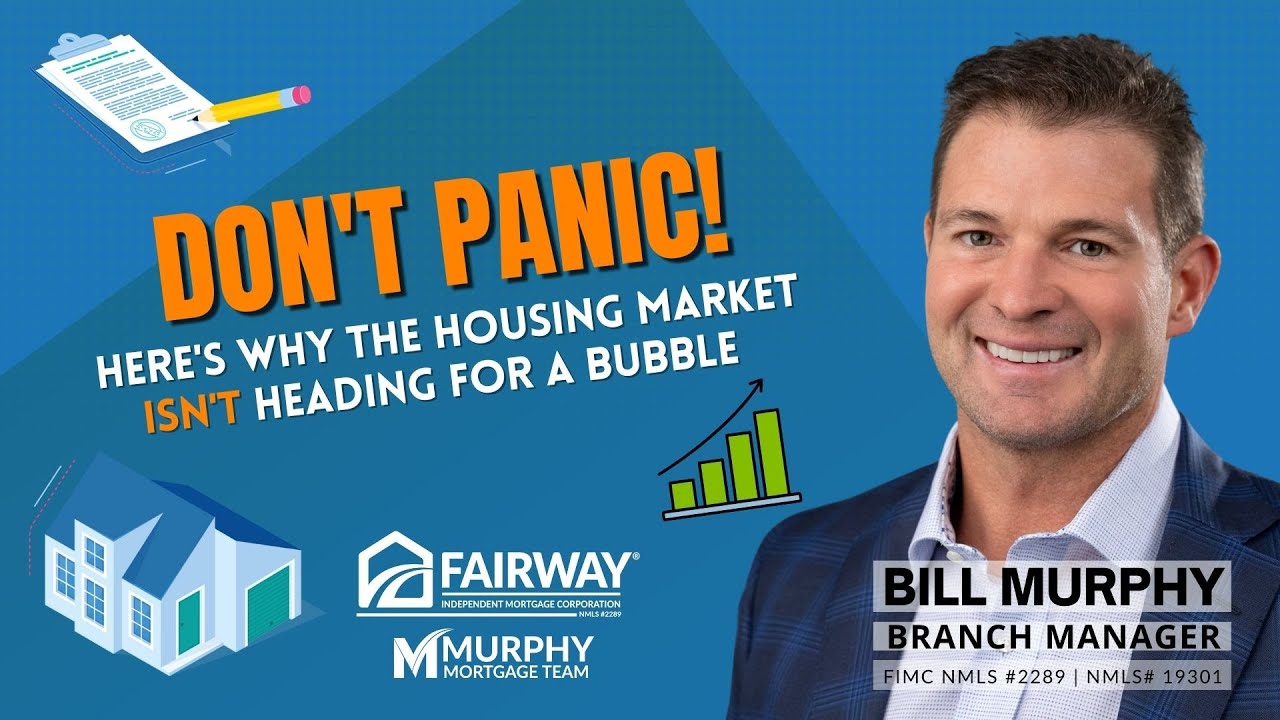 Don't Panic! Here's Why The Housing Market Isn't Heading For A Bubble