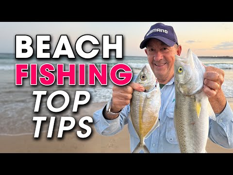 I'm Beach Fishing a Famous Australian Beach! Tactics & Tips 🐟