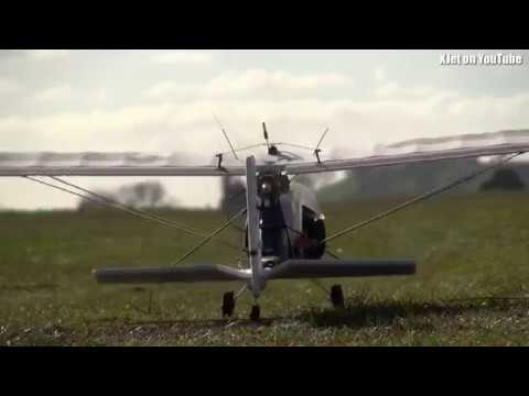 Drifter ultralight FPV RC plane over Tokoroa Airfield