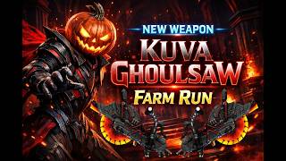 Warframe｜KUVA GHOULSAW新武器回収｜入手方法＆周回プレイ｜メンバー配信アーカイブ【PSN】