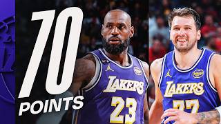 Luka Doncic - LeBron James - Los Angeles Lakers - Houston Rockets