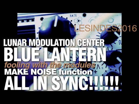 Blue Lantern Lunar Modulation Center MK2 Buchla Style Eurorack Module image 2