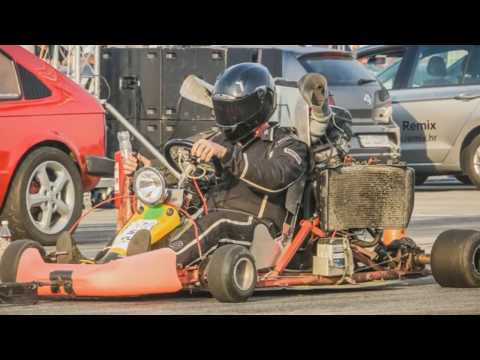 Crazy GoKart - Wolfgang Koch (Kawasaki ZX-9r engine) 170 HP Street Race Show Zivinice (Ciljuge) No.2