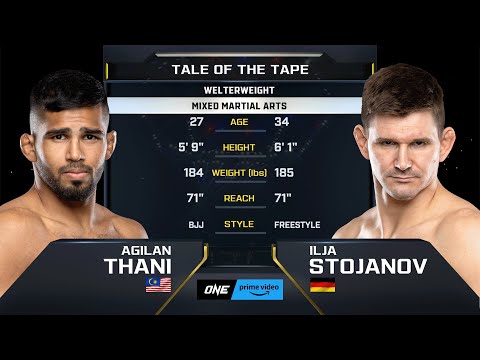 Agilan Thani vs Ilja Stojanov full fight