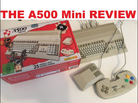 THE A500 Mini REVIEW & Gameplay