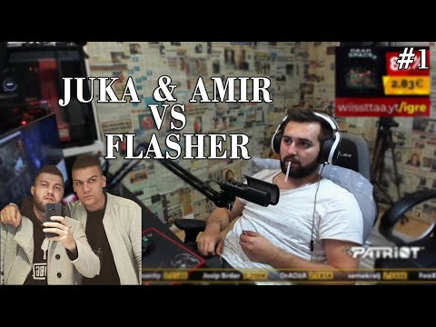 JUKA I AMIR VS FLASHER!! *NOVA DRAMA*