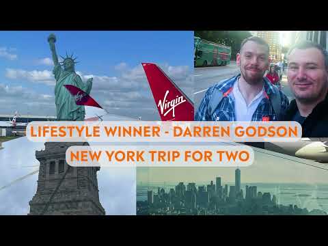 Darren Godson Lifestyle Winner - New York Trip