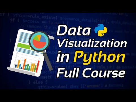 Python Data Visualization Full Course 🐍 Data Visualization with Python Tutorial⚡️