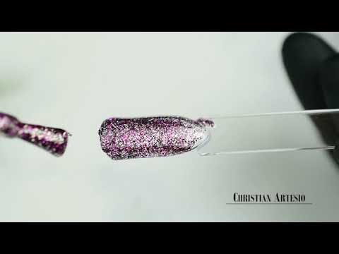 Shellac UV& Led No 166 Lila Glitter, 10ml
