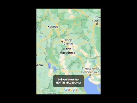 Did you know that NORTH MACEDONIA...