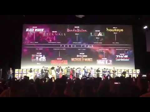 Marvel studios Phase 4 announcement #sdcc19