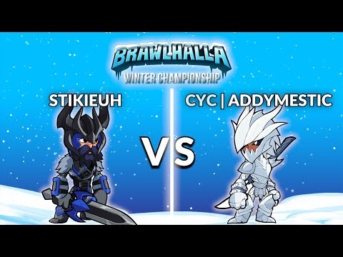 Stikieuh vs Addymestic - 1v1 Top 8 - Brawlhalla Winter Championship EU