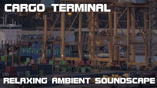 Download lagu Relaxing Ambient Soundscape - Cargo Terminal - Distant Industrial/Harbor Ambience/Loading Containers mp3