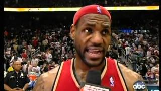 Lebron James 47 pts,12 reb,8 ast, playoffs 2009 cavs vs hawks game 3