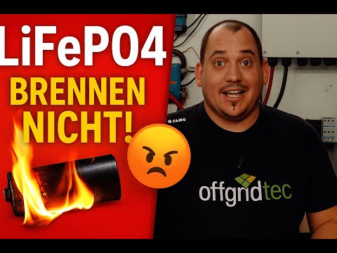 🔥 Akku-Mythos zerstört: Warum LiFePO4 NICHT brennt – der Beweis aus Praxis, Technik & Sicherheit!