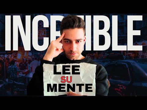 LEE la mente de una persona y acierta SIEMPRE con este truco de MENTALISMO revelado