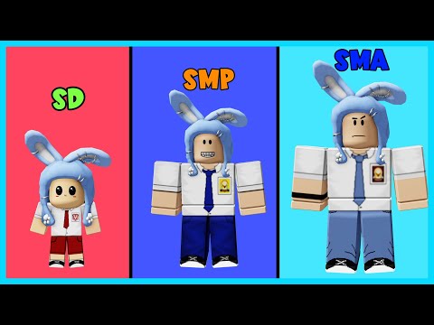 MIPAN & ZUZUZU Main Parkour  Tower Dari SD Sampai SMA! ROBLOX