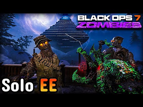 How Hard is the ASHES OF THE DAMNED Easter Egg SOLO? (Black Ops 7 Zombies)