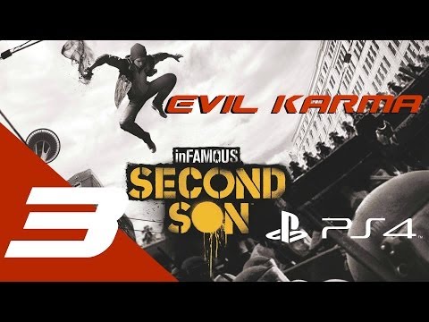 Infamous: Second Son Walkthrough Part 3 Evil Karma Let's Play Gameplay No Commentary