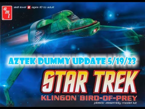 Aztek Dummy Update 5/19/23 - Bird of Prey - Part 1
