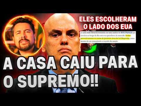 A CASA CAIU🚨Ministros do STF são avisados que bancos vão bloquear as CONTAS de TODO MUNDO