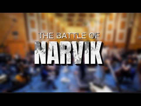 Recording trailer music for The Battle of Narvik