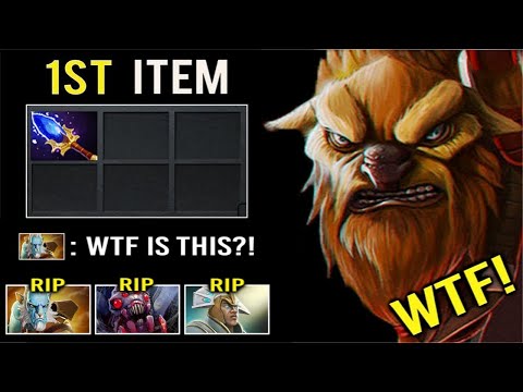 Why You HAVE to Rush First Item Scepter Earthshaker Mid vs PL Brood Instant Delete Combo WTF Dota 2