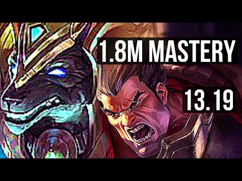 NASUS vs DARIUS (TOP) | Rank 7 Nasus, 1.8M mastery, 500+ games | BR Grandmaster | 13.19